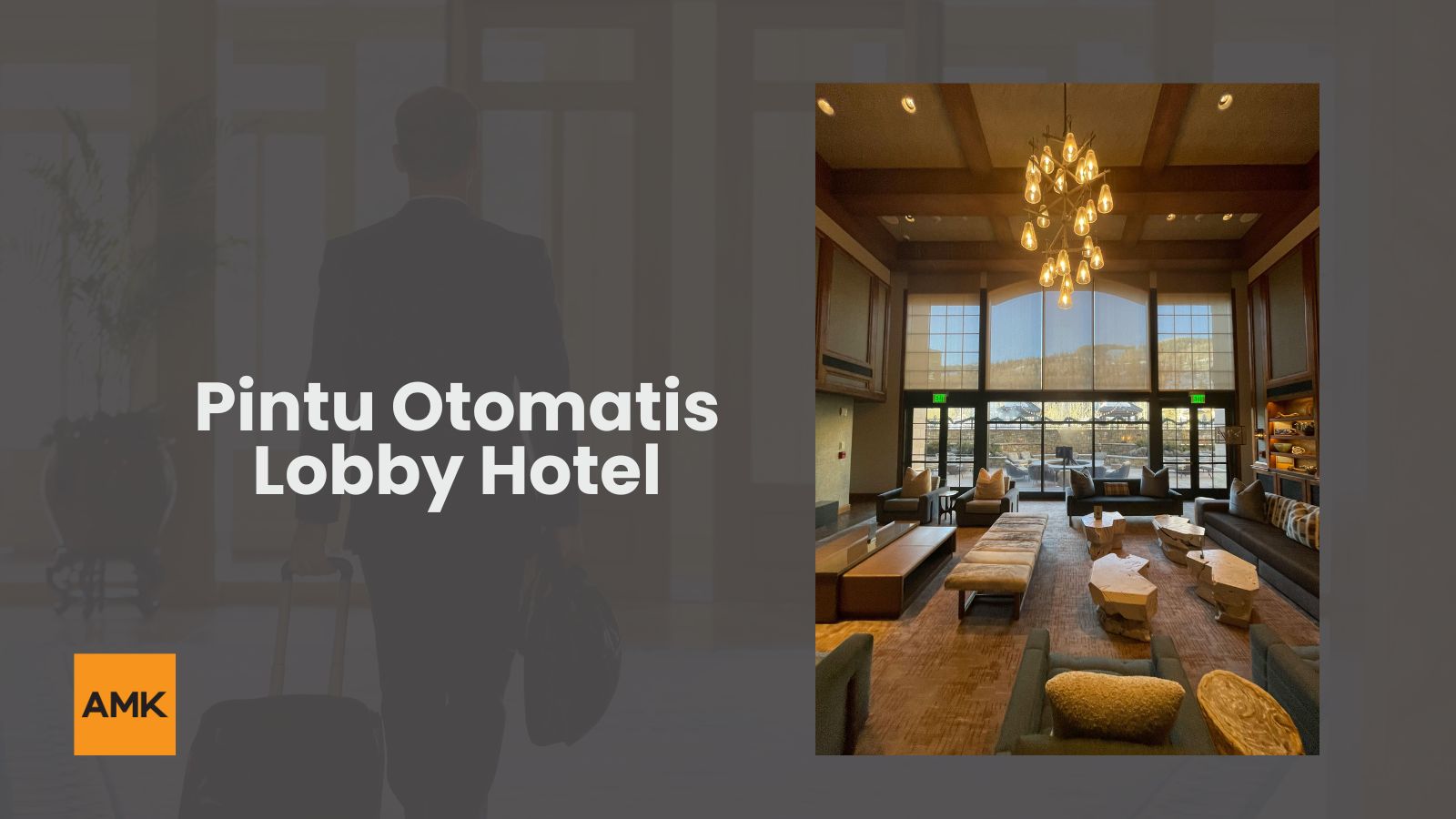 pintu otomatis lobby hotel